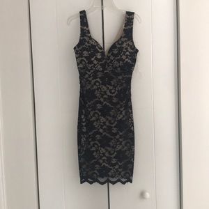 Tight Lace Mini Dress